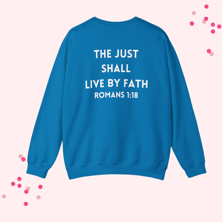 "Faith" Sweatshirt – Walk Boldly in Faith