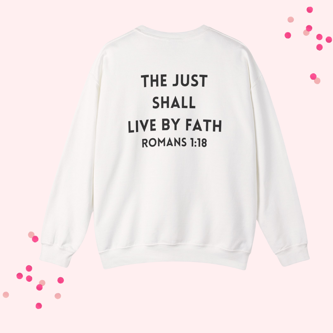 "Faith" Sweatshirt – Walk Boldly in Faith