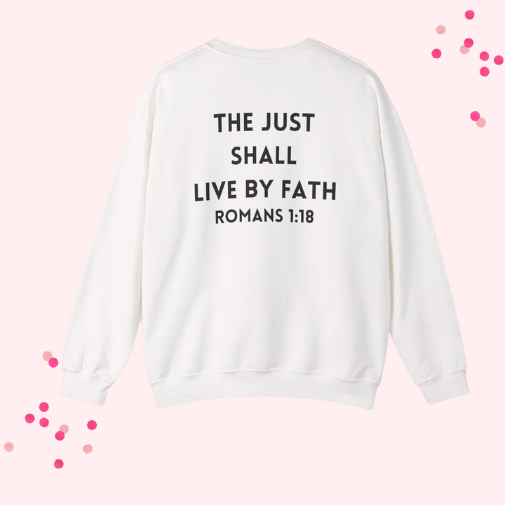 "Faith" Sweatshirt – Walk Boldly in Faith