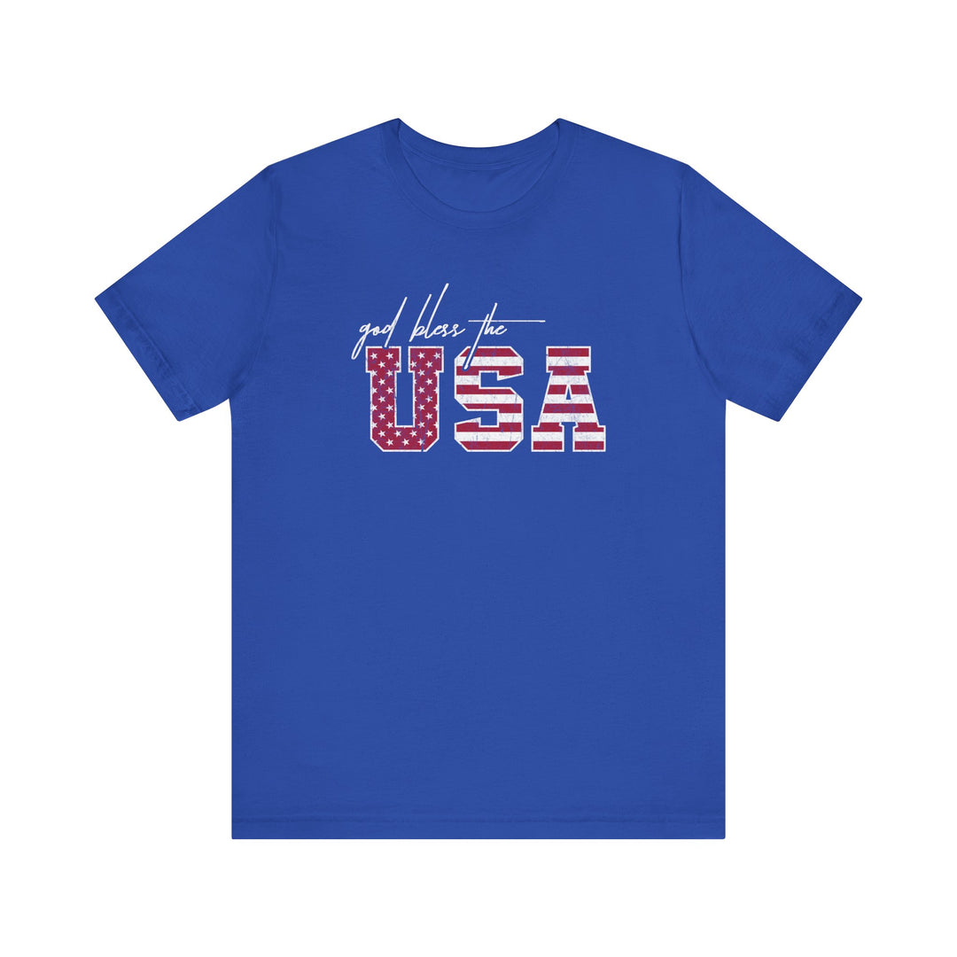 God Bless the USA Patriotic T-Shirt