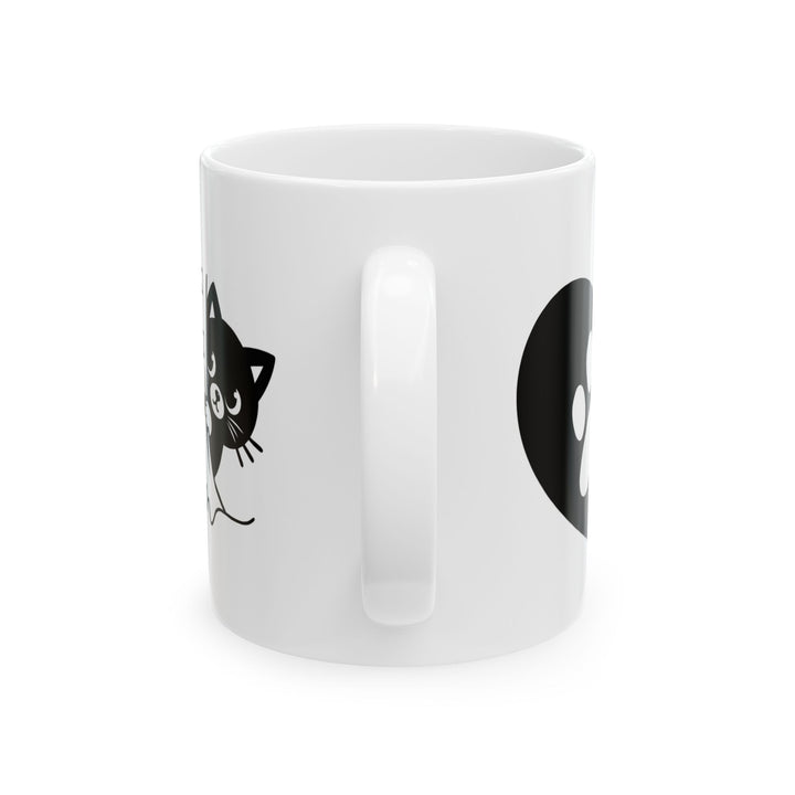 Cute Cat Mom  Ceramic Mug - Purrfection in Every Sip