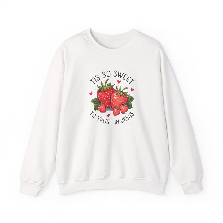 Tis So Sweet Strawberry Crewneck Sweatshirt