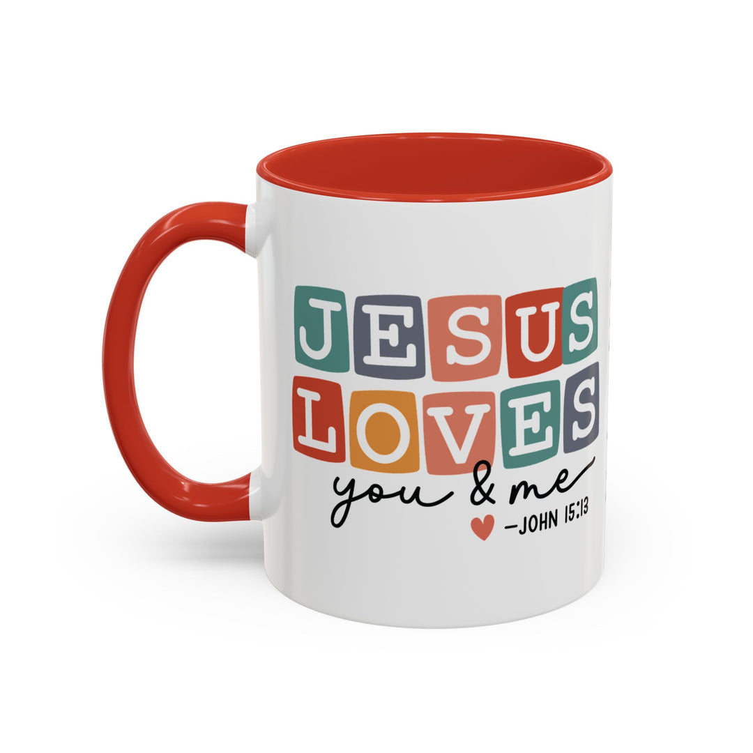 Jesus Loves You -Inspirational Ceramic Mug