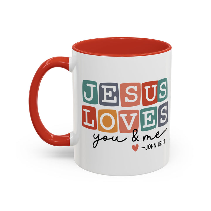 Jesus Loves You -Inspirational Ceramic Mug