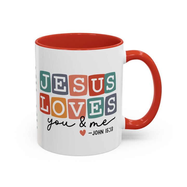 Jesus Loves You -Inspirational Ceramic Mug