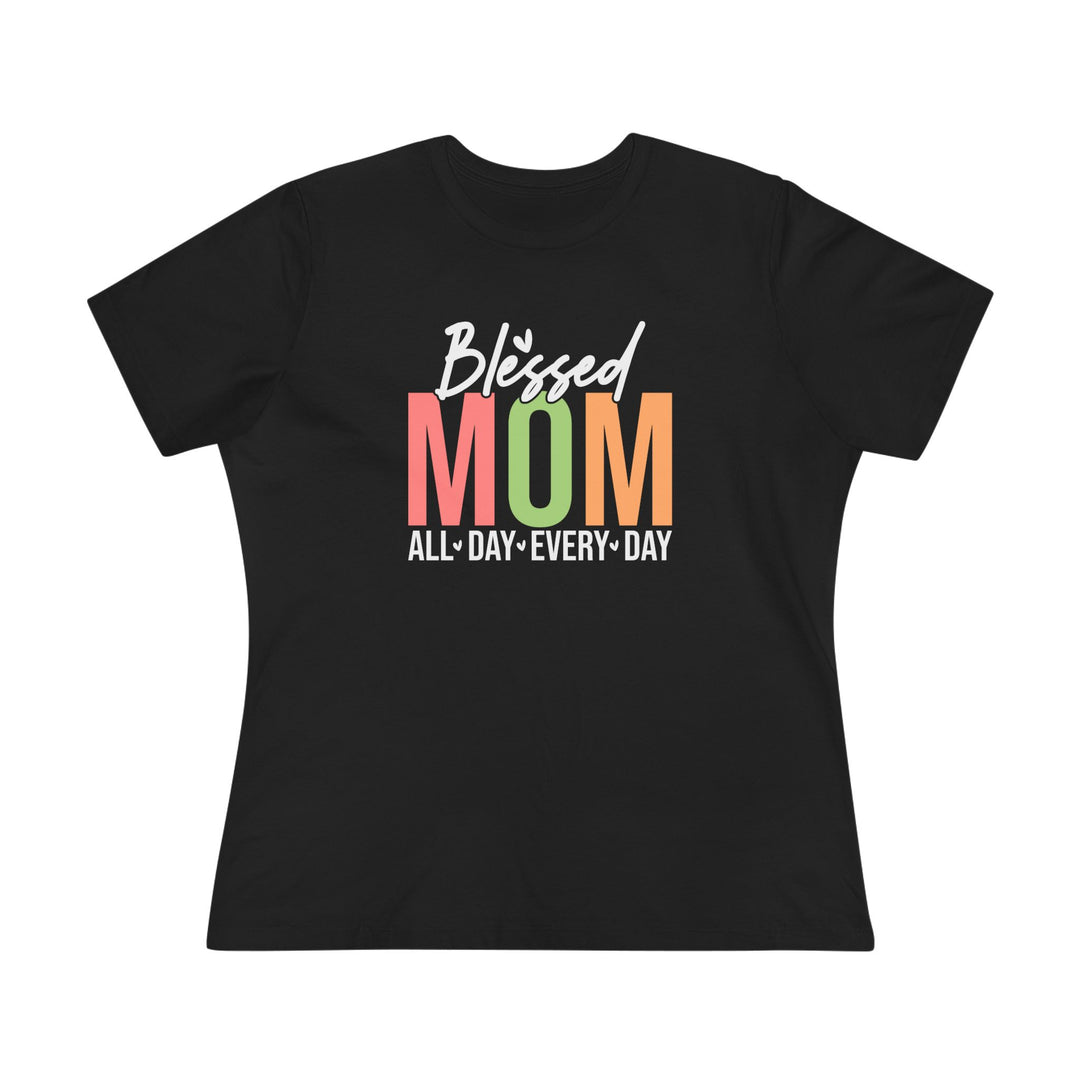 Blessed Mother All Day, Everyday – Vibrant Bella+Canvas 6400 Women’s Tee