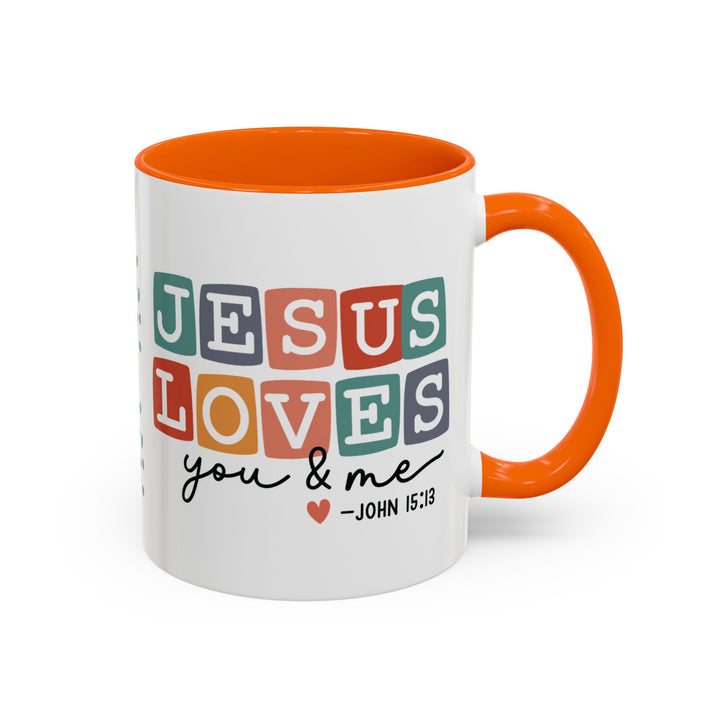 Jesus Loves You -Inspirational Ceramic Mug