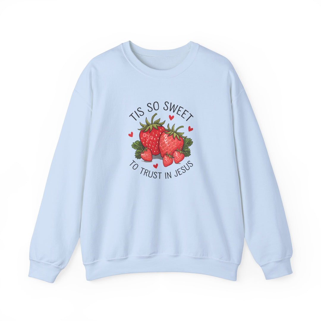 Tis So Sweet Strawberry Crewneck Sweatshirt