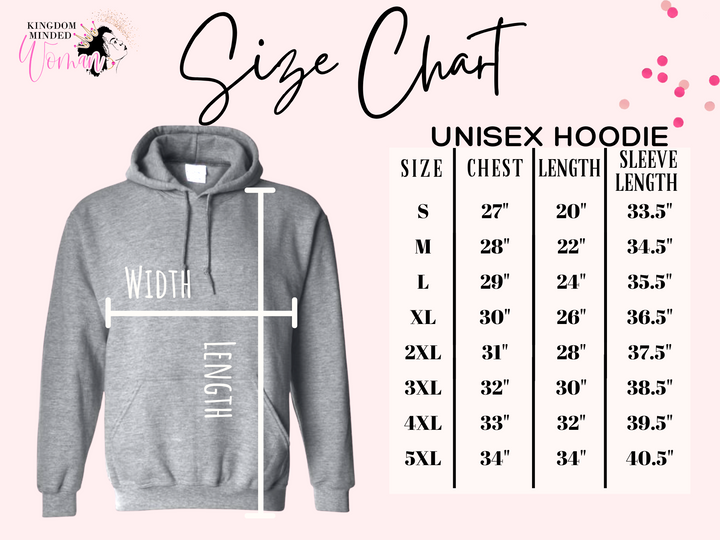 Daughter of the King Worship Warrior Hoodie Sweatshirt