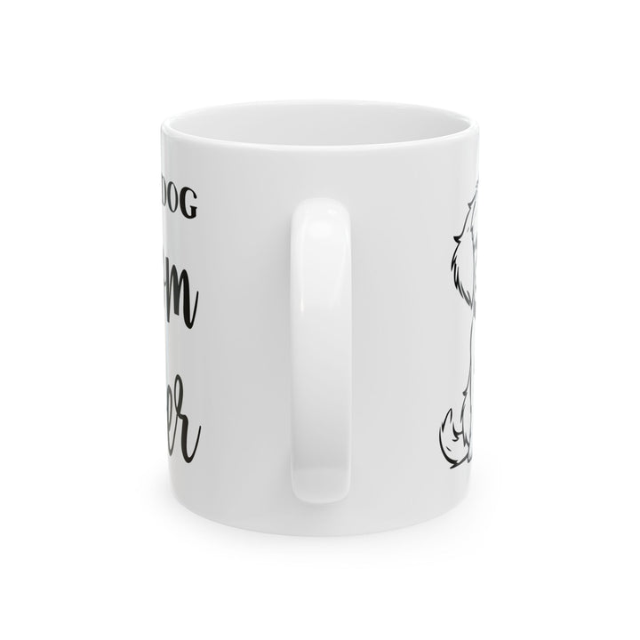 Dog Lover Ceramic Mug - Best Friend & Paw Prints Design (11oz, 15oz)