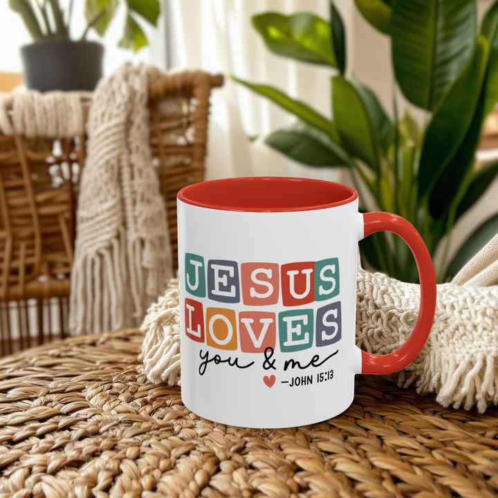 Jesus Loves You -Inspirational Ceramic Mug