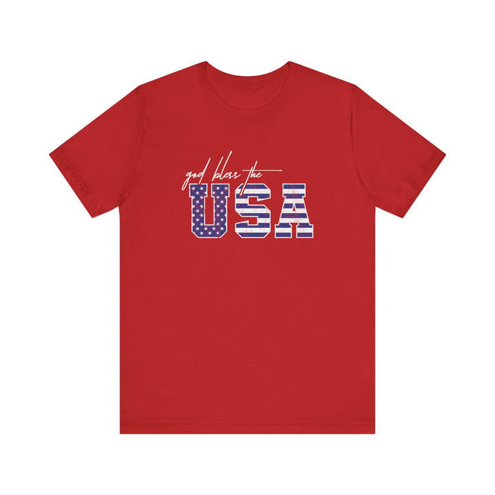God Bless the USA Patriotic T-Shirt