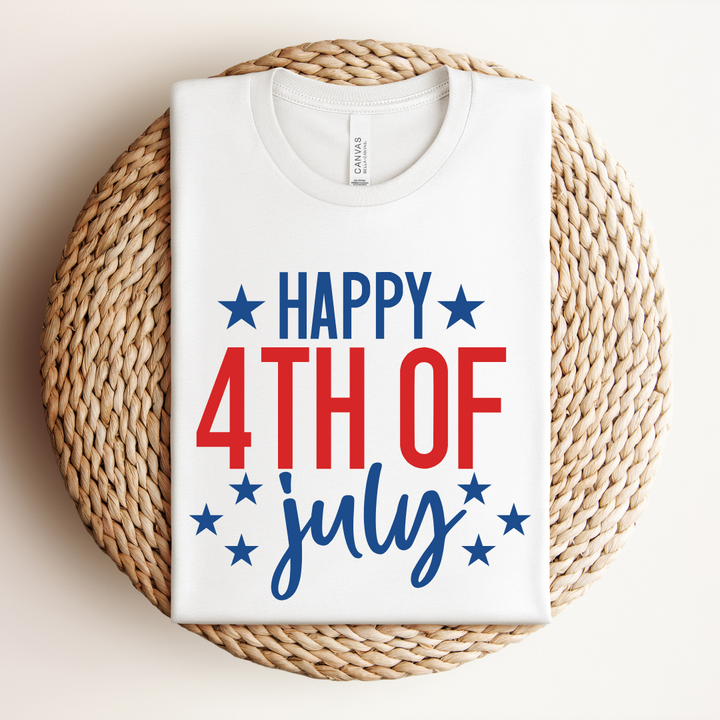 Patriotic 4th of July Unisex Tee | Independence Day Celebration Shirt, Fireworks Tee, Summer BBQ Top, Family Reunion Wear