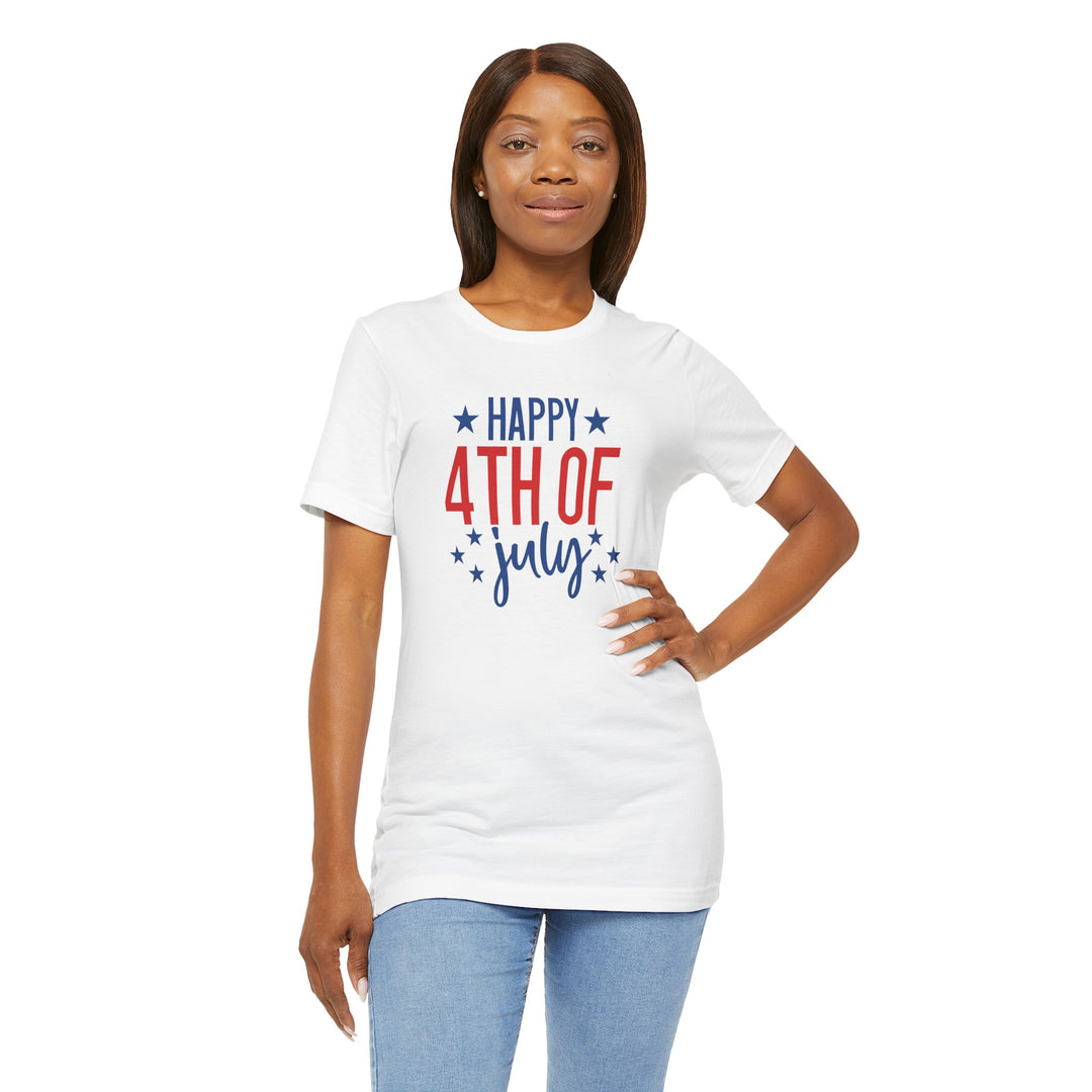 Patriotic 4th of July Unisex Tee | Independence Day Celebration Shirt, Fireworks Tee, Summer BBQ Top, Family Reunion Wear