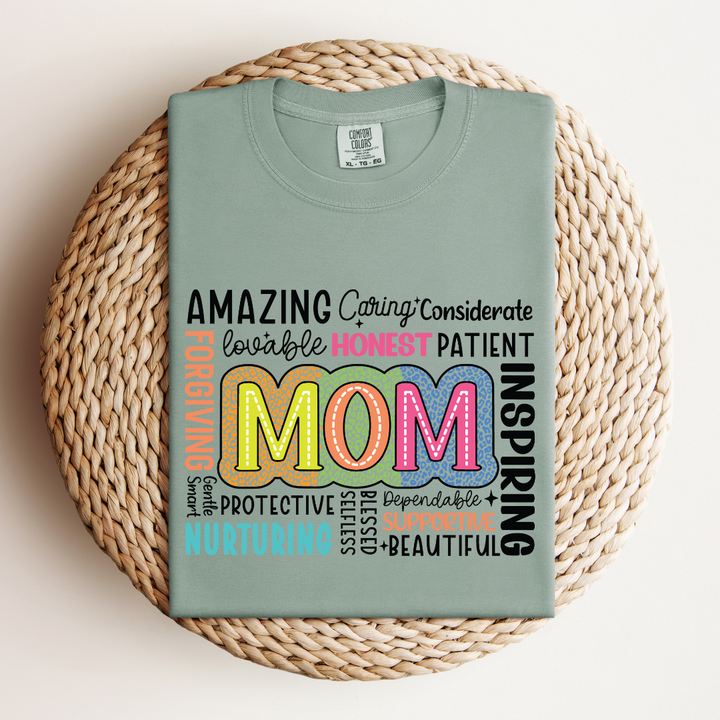 Mama: The Heart of the Home – Comfort Colors 1717 Graphic Tee