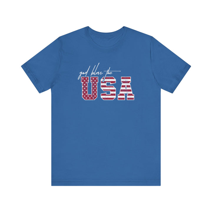 God Bless the USA Patriotic T-Shirt