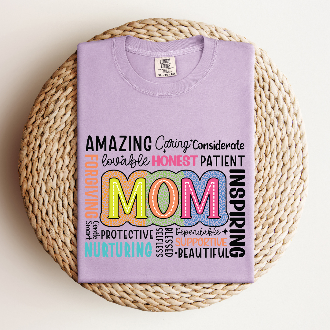 Mama: The Heart of the Home – Comfort Colors 1717 Graphic Tee