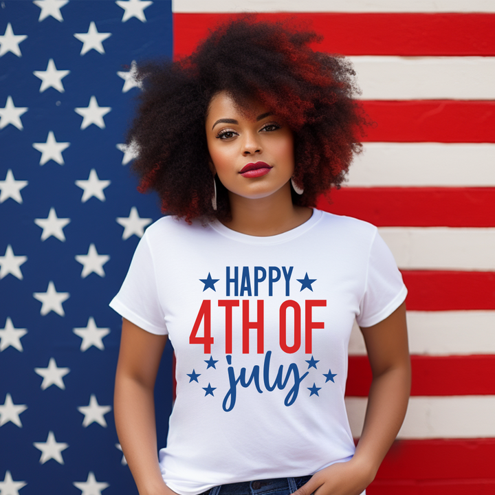 Patriotic 4th of July Unisex Tee | Independence Day Celebration Shirt, Fireworks Tee, Summer BBQ Top, Family Reunion Wear