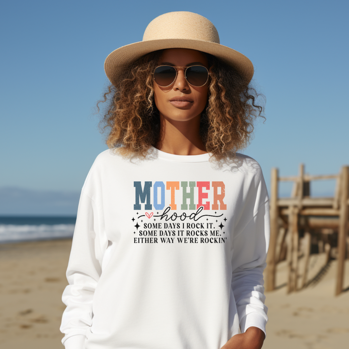 Motherhood: We’re Rockin’ Unisex Sweatshirt –