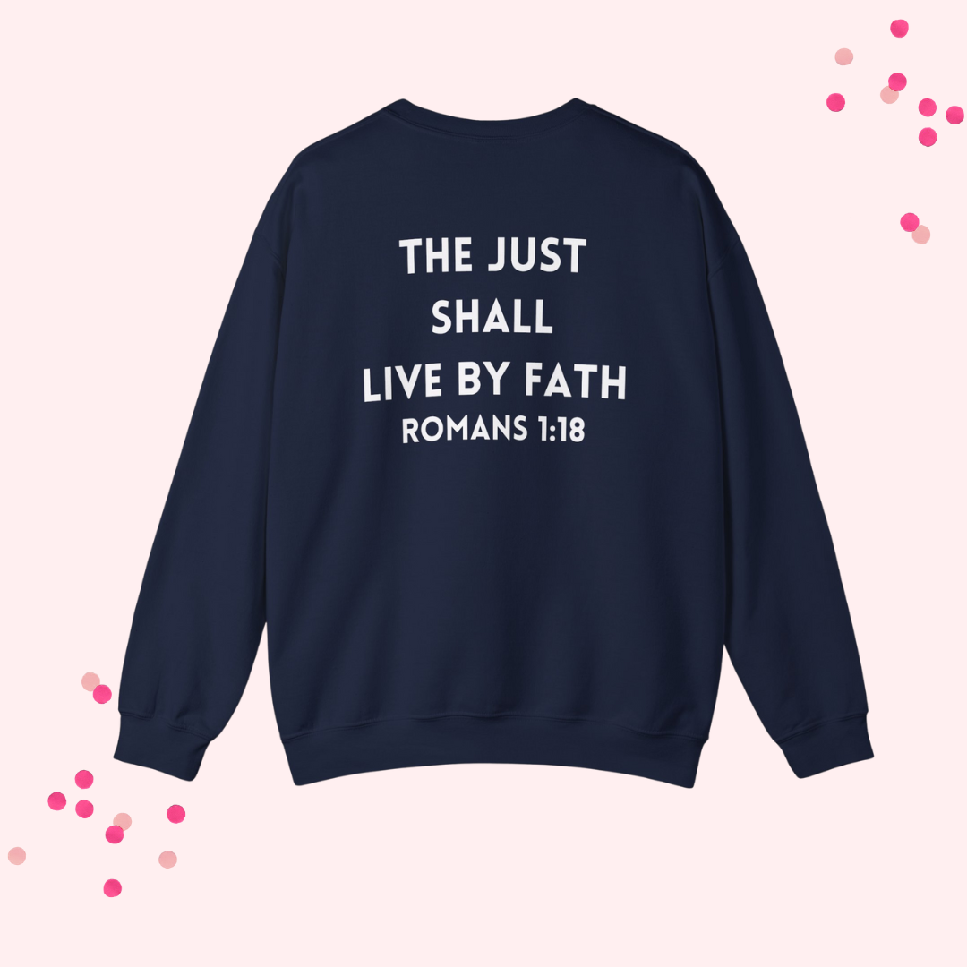 "Faith" Sweatshirt – Walk Boldly in Faith