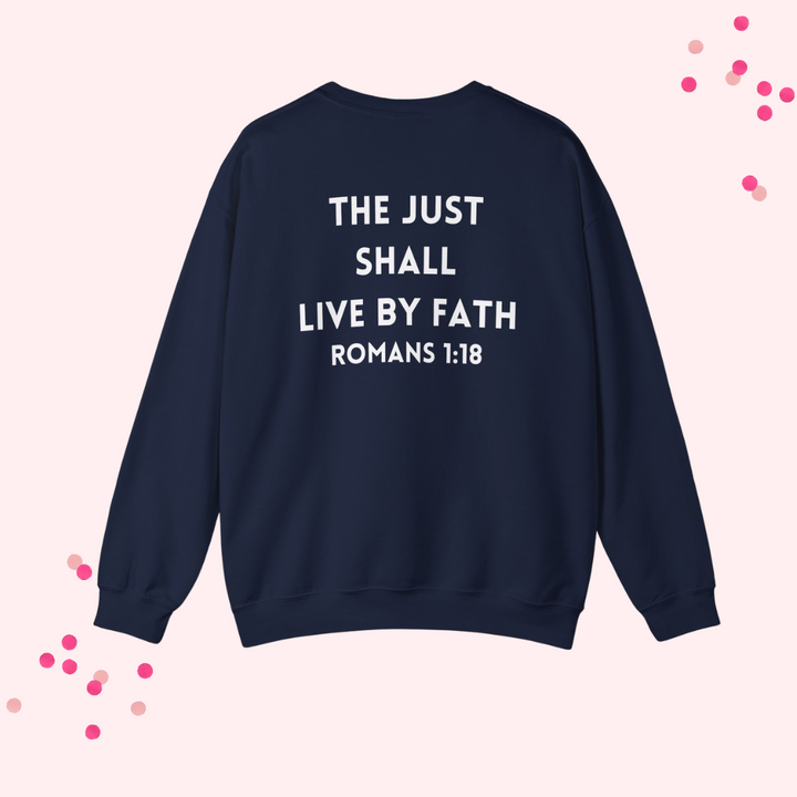 "Faith" Sweatshirt – Walk Boldly in Faith
