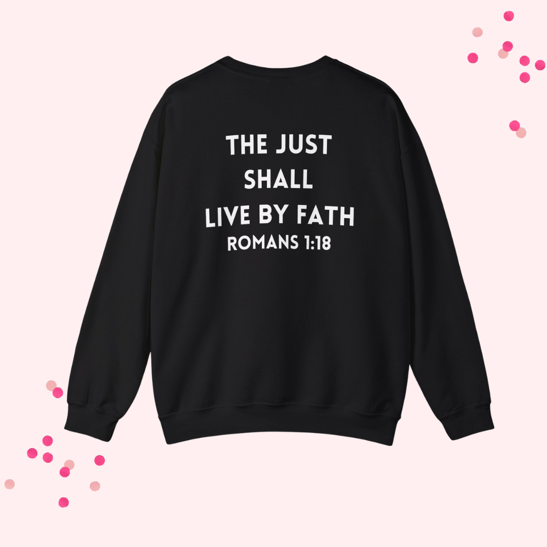 "Faith" Sweatshirt – Walk Boldly in Faith