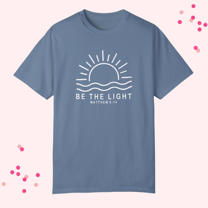 Be The Light – Matthew 5:14 Comfort Colors T-Shirt