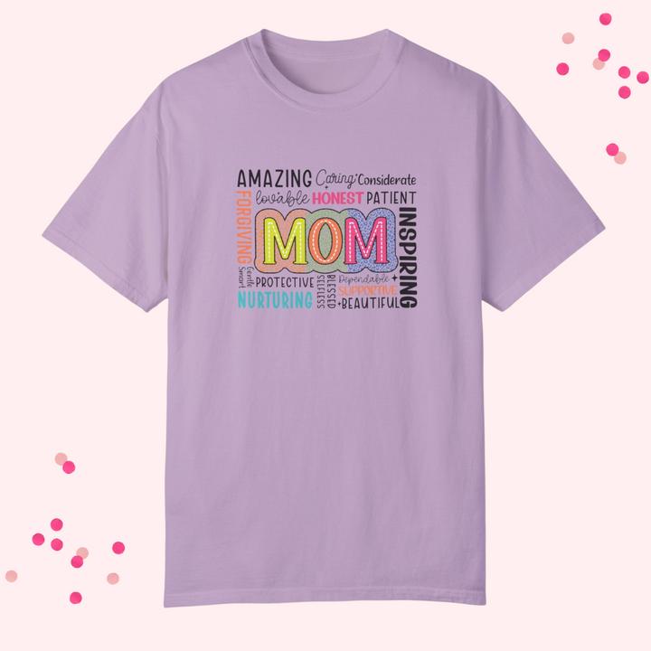 Mama: The Heart of the Home – Comfort Colors 1717 Graphic Tee