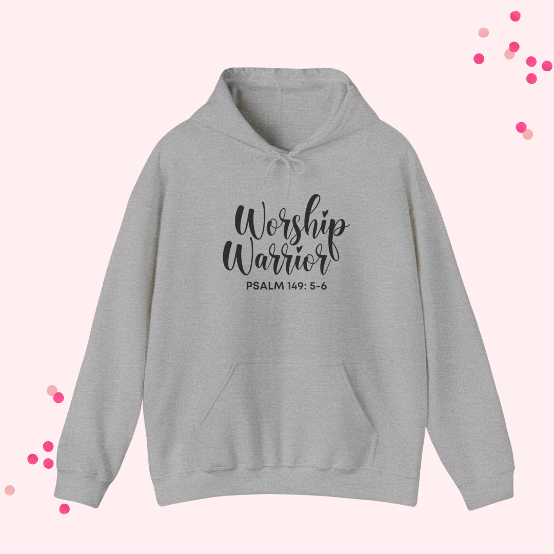 Daughter of the King Worship Warrior Hoodie Sweatshirt